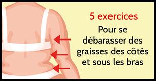 5 exercices pour éliminer rapidement les graisses des côtés et sous les bras 5 exercices pour éliminer rapidement les graisses des côtés et sous les bras