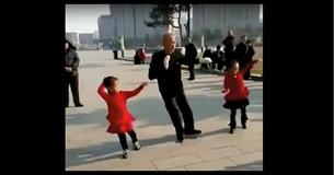 These Children Are Joined By Their Grandpa For A Memorable Street Dance These Children Are Joined By Their Grandpa For A Memorable Street Dance