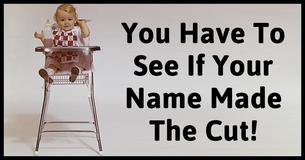 These Are The Top 10 Male And Female Names From The 1960s - Did Yours Make The List? These Are The Top 10 Male And Female Names From The 1960s - Did Yours Make The List?