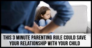Understand Your Child In Only 3 Minutes With Help From This Simple, Psychologist-Endorsed Rule Understand Your Child In Only 3 Minutes With Help From This Simple, Psychologist-Endorsed Rule