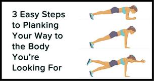 3 Planking Techniques For A Flat Stomach, Toned Arms and Hips Of Your Dreams 3 Planking Techniques For A Flat Stomach, Toned Arms and Hips Of Your Dreams