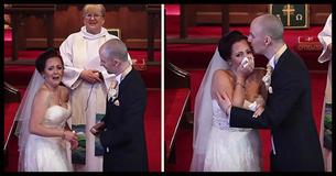 Bride Doesn’t Know Why Groom Is Stalling Ceremony - Then He Points Towards The Balcony Bride Doesn’t Know Why Groom Is Stalling Ceremony - Then He Points Towards The Balcony
