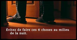 6 choses à éviter si vous vous réveillez en pleine nuit.
6 choses à éviter si vous vous réveillez en pleine nuit.