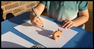 This Clever Shadow Drawing Project Will Entertain Your Kids All Summer This Clever Shadow Drawing Project Will Entertain Your Kids All Summer