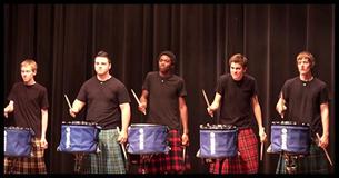 Teens In Kilts Stand Behind Drums And Make Classmates' Jaws Drop With Talent Show Act Teens In Kilts Stand Behind Drums And Make Classmates' Jaws Drop With Talent Show Act