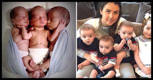 A Young Mom Delivers Her Triplets, But After Seeing Babies' Faces, Doctors Freeze A Young Mom Delivers Her Triplets, But After Seeing Babies' Faces, Doctors Freeze