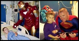 This Amazing Police Officer Dresses Up As Superheroes To Cheer Up Sick Kids - We Need More Heroes Like Him This Amazing Police Officer Dresses Up As Superheroes To Cheer Up Sick Kids - We Need More Heroes Like Him