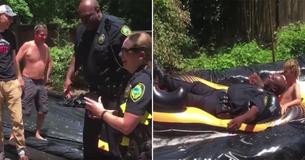 Officers Respond To A ‘Noise Disturbance’ Call But End Up Having Fun Themselves Officers Respond To A ‘Noise Disturbance’ Call But End Up Having Fun Themselves