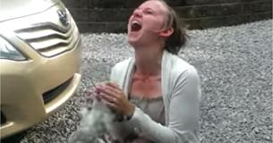 Woman Reunites With Long Lost Schnauzer – Dog Passes Out From Excitement Woman Reunites With Long Lost Schnauzer – Dog Passes Out From Excitement