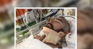 Un padre héroe lucha por su vida tratando de salvar a su hijo después de caer del balcón Un padre héroe lucha por su vida tratando de salvar a su hijo después de caer del balcón