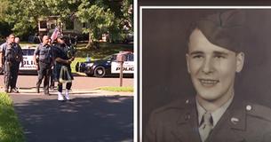 Terminally Ill WWII Veteran Hears Bagpipes Playing On His Driveway And Can´t Hold Back His Tears Terminally Ill WWII Veteran Hears Bagpipes Playing On His Driveway And Can´t Hold Back His Tears