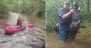 Father And 7-Year-Old Daughter Get Attacked By Rabid Beaver While Kayaking In Pennsylvania Father And 7-Year-Old Daughter Get Attacked By Rabid Beaver While Kayaking In Pennsylvania