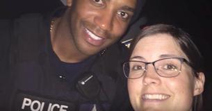 Cop Parks His Car Near Woman And Waits - When She Learns The Reason Why, Her Jaw Drops Cop Parks His Car Near Woman And Waits - When She Learns The Reason Why, Her Jaw Drops