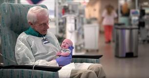 Somebody Needs To Give This 81-Yr-Old ‘Baby Cuddler’, Who Gave $1 Million To The NICU A 'Human Of The Year' Award Somebody Needs To Give This 81-Yr-Old ‘Baby Cuddler’, Who Gave $1 Million To The NICU A 'Human Of The Year' Award