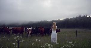 Woman Brings Cattle in From Mountains By Using An Ancient, Haunting Tune Woman Brings Cattle in From Mountains By Using An Ancient, Haunting Tune