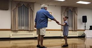 Girl Asks Grandpa To Tap Dance For Recital But He Busts Out Moves That Makes Crowd Jump To Their Feet Girl Asks Grandpa To Tap Dance For Recital But He Busts Out Moves That Makes Crowd Jump To Their Feet