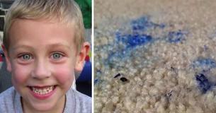 Little Boy Stains Carpet Blue Before Passing Away - Years Later, His Mom Shares The Heartfelt Truth Little Boy Stains Carpet Blue Before Passing Away - Years Later, His Mom Shares The Heartfelt Truth