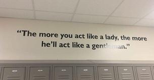 Things Escalated Pretty Quickly When A School Posted A Quote Suggesting How Girls Should Behave Things Escalated Pretty Quickly When A School Posted A Quote Suggesting How Girls Should Behave