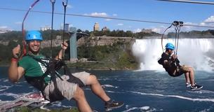 É oficial: Agora você pode fazer tirolesa através das Cataratas do Niágara É oficial: Agora você pode fazer tirolesa através das Cataratas do Niágara
