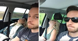 This Hilarious Collection Of Pictures That Husband Took Of His Wife During Every Road Trip, Will Leave You In Splits This Hilarious Collection Of Pictures That Husband Took Of His Wife During Every Road Trip, Will Leave You In Splits