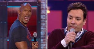 La batalla de lipsync entre La Roca y Jimmy Fallon hará que te partas de la risa en el suelo La batalla de lipsync entre La Roca y Jimmy Fallon hará que te partas de la risa en el suelo