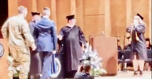 Active Duty Sons Secretly Arrive At Their Mom's Graduation Active Duty Sons Secretly Arrive At Their Mom's Graduation