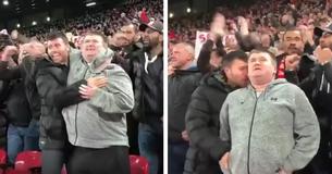 This Incredible Footage Of A Liverpool Fan Describing The Mo Salah Goal To His Blind Cousin, Is Winning Hearts On Internet This Incredible Footage Of A Liverpool Fan Describing The Mo Salah Goal To His Blind Cousin, Is Winning Hearts On Internet