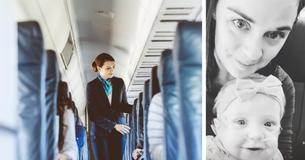 Sick Baby On Oxygen Support And Her Mom Board The Flight And As They Settle Down In Their Seats, The Stewardess Asks Them To Move Sick Baby On Oxygen Support And Her Mom Board The Flight And As They Settle Down In Their Seats, The Stewardess Asks Them To Move