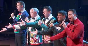 Navy Men Sing Christmas Song Together, Then An Unexpected Twist Brings Crowd To Tears (Of Laughter) Navy Men Sing Christmas Song Together, Then An Unexpected Twist Brings Crowd To Tears (Of Laughter)