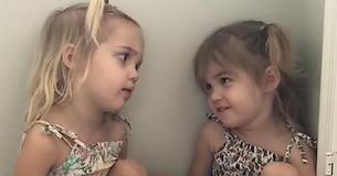 Twin Sister Gives Hilarious Response When 2-Year-Old Sister Says She Wants To Be A Teacher Twin Sister Gives Hilarious Response When 2-Year-Old Sister Says She Wants To Be A Teacher