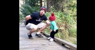 Daddy Swiftly Saves Baby Girl From Falling Off Bridge Edge - And Mom Caught It All On Camera Daddy Swiftly Saves Baby Girl From Falling Off Bridge Edge - And Mom Caught It All On Camera