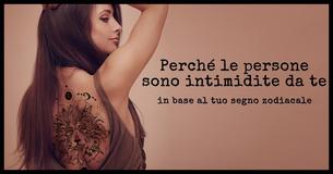 Perché le persone sono intimidite da te in base al tuo segno zodiacale? Perché le persone sono intimidite da te in base al tuo segno zodiacale?