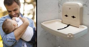 New York Issues Law To Require Changing Tables In Men’s Restrooms, And Parents Are So Happy New York Issues Law To Require Changing Tables In Men’s Restrooms, And Parents Are So Happy