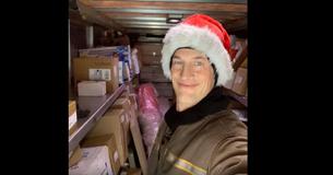 UPS Driver Strips Down To Underwear To Save Dog from Icy Pond, Then Returns To His Route UPS Driver Strips Down To Underwear To Save Dog from Icy Pond, Then Returns To His Route