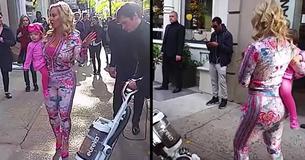 Ice-T’s Wife Coco Makes Her Assistant Vacuum The Sidewalk In Front Of Her Before She Puts One Foot On It Ice-T’s Wife Coco Makes Her Assistant Vacuum The Sidewalk In Front Of Her Before She Puts One Foot On It