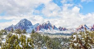 A Freak Snowstorm Turned The Arizona Desert White A Freak Snowstorm Turned The Arizona Desert White
