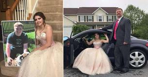 Teen Refuses To Attend Prom After Boyfriend’s Death, So His Father Decides To Take Her To The Event Teen Refuses To Attend Prom After Boyfriend’s Death, So His Father Decides To Take Her To The Event