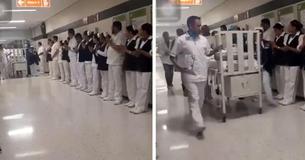 Hospital Gives Moving “Honor Walk” To Baby Girl Whose Organs Saved 3 Children Hospital Gives Moving “Honor Walk” To Baby Girl Whose Organs Saved 3 Children