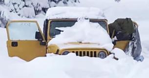Couple Trapped In Jeep for 5 Days During Snow Storm Have Finally Been Rescued Couple Trapped In Jeep for 5 Days During Snow Storm Have Finally Been Rescued
