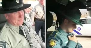 Retiring Officer Overwhelmed With Emotion When He Hears Cop Son's Voice During Final Radio Call Retiring Officer Overwhelmed With Emotion When He Hears Cop Son's Voice During Final Radio Call