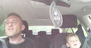 Father And Son Sing Frank Sinatra Duet In The Car Father And Son Sing Frank Sinatra Duet In The Car