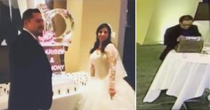 Newlyweds Call Security About Missing Gifts Then See Wedding Crasher On Hotel’s Video Cam Newlyweds Call Security About Missing Gifts Then See Wedding Crasher On Hotel’s Video Cam