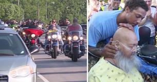 Veteran Posts Dying Wish On Social Media. The Next Day, Hundreds Of Bikers Show Up To Grant It To Him Veteran Posts Dying Wish On Social Media. The Next Day, Hundreds Of Bikers Show Up To Grant It To Him