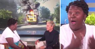 Mom Saves 20 Children From Burning Bus, Then Ellen Refuses To Accept That She Lives Paycheck-To-Paycheck Mom Saves 20 Children From Burning Bus, Then Ellen Refuses To Accept That She Lives Paycheck-To-Paycheck