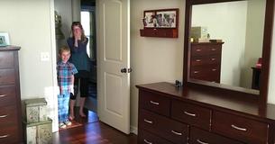 While His Wife Was Out Of Town, Father-Of-3 Gave Their Master Bedroom A Surprise Makeover While His Wife Was Out Of Town, Father-Of-3 Gave Their Master Bedroom A Surprise Makeover