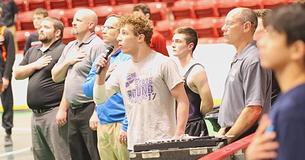 Soft-Spoken High School Wrestler Grabs Microphone And Performs National Anthem When No One Else Will Soft-Spoken High School Wrestler Grabs Microphone And Performs National Anthem When No One Else Will