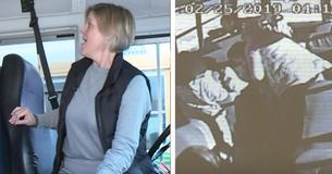 Bus Driving Grandma Hailed A Hero After She Saves A Second-Grader's Life On Security Cam Bus Driving Grandma Hailed A Hero After She Saves A Second-Grader's Life On Security Cam