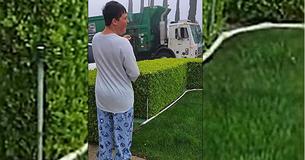Garbage Man Fills Special Needs Teen With Such Joy That Mom Starts Recording Their Weekly Routine Garbage Man Fills Special Needs Teen With Such Joy That Mom Starts Recording Their Weekly Routine