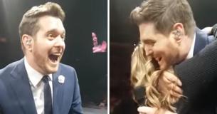 Michael Buble Asks Fan To Sing At Concert Only To Have Eyes Widen At Angelic Voice Michael Buble Asks Fan To Sing At Concert Only To Have Eyes Widen At Angelic Voice