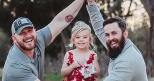These Pictures Of A Father And Stepfather Posing With Their Daughter Proves Co-Parenting Can Be A Blessing These Pictures Of A Father And Stepfather Posing With Their Daughter Proves Co-Parenting Can Be A Blessing